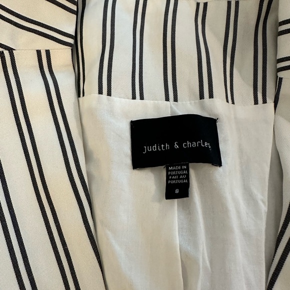 Judith & Charles Roccoco Linen Blend Blazer - Picture 5 of 11